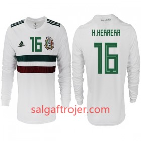 Mexiko Fodboldtrøjer H.HERRERA 16 Udebanesæt VM 2018 Langærmet